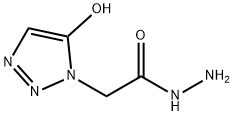 1,2,3-Triazole-1-acetic  acid,  5-hydroxy-,  hydrazide  (1CI) Struktur