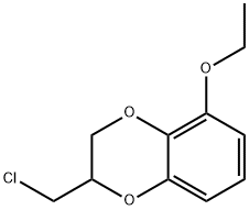 1,4-Benzodioxan,  2-(chloromethyl)-5-ethoxy-  (3CI) Struktur