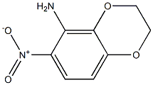 1,4-Benzodioxan-5-amine,  6-nitro-  (5CI) Struktur