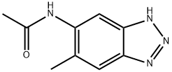 1,2,3-Benzotriazole,  5-acetamido-6-methyl-  (1CI) Struktur