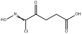 Valeric  acid,  -delta--chloro--gamma-,-delta--diketo-,  -delta--oxime  (2CI) Struktur