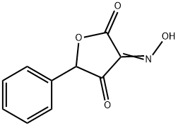 Tetronic  acid,  3-isonitroso-5-phenyl-  (1CI) Struktur