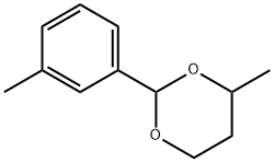 m-Dioxane, 4-methyl-2-m-tolyl- (5CI) Struktur