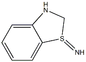 Benzothiazoline,  1-imino-  (3CI) Struktur