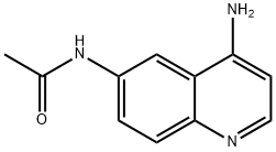 Quinoline, 6-acetamido-4-amino- (5CI) Struktur