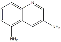 Quinoline, 3,5-diamino- (5CI) Struktur