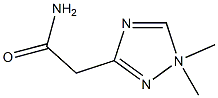 s-Triazole-3-acetamide,  N,N-dimethyl-  (5CI) Struktur