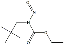 Carbamic  acid,  neopentylnitroso-,  ethyl  ester  (5CI) Struktur