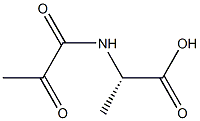 Alanine,  N-pyruvoyl-,  DL-  (6CI) Struktur