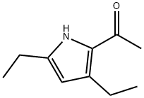 Ketone, 3,5-diethylpyrrol-2-yl methyl (7CI) Struktur