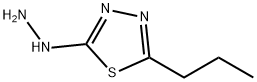 1,3,4-Thiadiazole,  2-hydrazino-5-propyl-  (6CI) Struktur