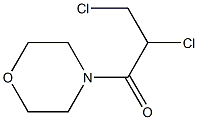 Morpholine, 4-(2,3-dichloropropionyl)- (6CI) Struktur