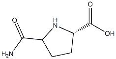 Proline, 5-carbamoyl- (6CI) Struktur