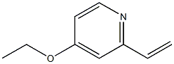 Pyridine, 4-ethoxy-2-vinyl- (6CI) Struktur