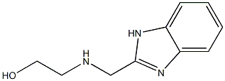 Ethanol, 2-[(2-benzimidazolylmethyl)amino]- (6CI) Struktur