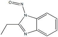 Benzimidazole, 2-ethyl-1-nitroso- (6CI) Struktur