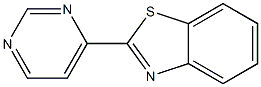 Benzothiazole, 2-(4-pyrimidinyl)- (6CI) Struktur