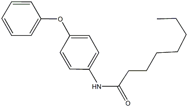 N-(4-phenoxyphenyl)octanamide Struktur