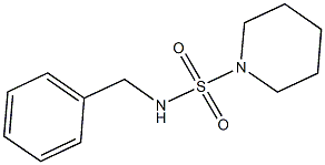 N-benzyl-1-piperidinesulfonamide Struktur