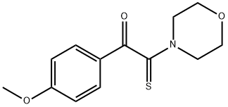 1-(4-methoxyphenyl)-2-morpholin-4-yl-2-thioxoethanone Struktur