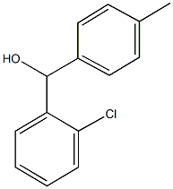 (2-chlorophenyl)(4-methylphenyl)methanol Struktur