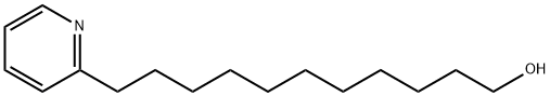 11-(2-pyridinyl)-1-undecanol Struktur