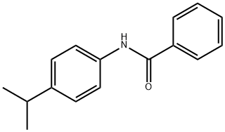 N-(4-isopropylphenyl)benzamide Struktur