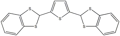 2-[5-(1,3-benzodithiol-2-yl)-2-thienyl]-1,3-benzodithiole Struktur