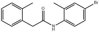 N-(4-bromo-2-methylphenyl)-2-(2-methylphenyl)acetamide Struktur