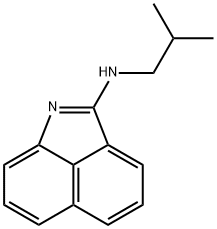 N-benzo[cd]indol-2-yl-N-isobutylamine Struktur