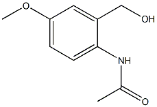 N-[2-(hydroxymethyl)-4-methoxyphenyl]acetamide Struktur