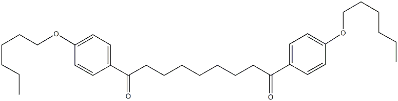 1,9-bis[4-(hexyloxy)phenyl]nonane-1,9-dione Struktur