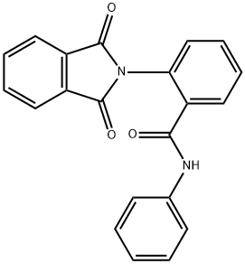 2-(1,3-dioxo-1,3-dihydro-2H-isoindol-2-yl)-N-phenylbenzamide Struktur