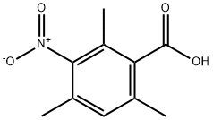 3-nitro-2,4,6-trimethylbenzoic acid Struktur