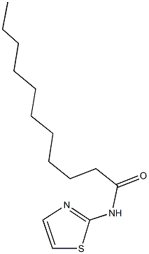 N-(1,3-thiazol-2-yl)undecanamide Struktur