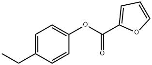 4-ethylphenyl 2-furoate Struktur