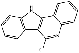 6-chloro-11H-indolo[3,2-c]quinoline Struktur