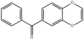 1,4-benzodioxin-6-yl(phenyl)methanone Struktur