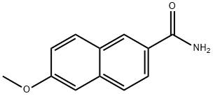 6-Methoxy-2-naphthaMide Struktur