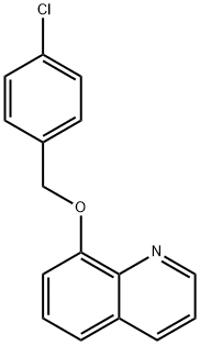 4-chlorobenzyl 8-quinolinyl ether Struktur