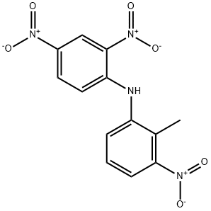 N-(2,4-dinitrophenyl)-2-methyl-3-nitroaniline Struktur