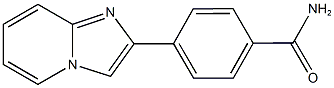 4-imidazo[1,2-a]pyridin-2-ylbenzamide Struktur