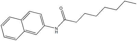 N-(2-naphthyl)octanamide Struktur