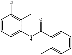 N-(3-chloro-2-methylphenyl)-2-methylbenzamide Struktur