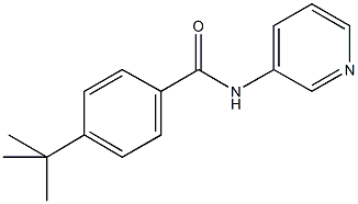 4-tert-butyl-N-(3-pyridinyl)benzamide Struktur