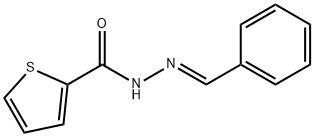 N'-benzylidene-2-thiophenecarbohydrazide Struktur