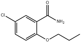 5-chloro-2-propoxybenzamide Struktur