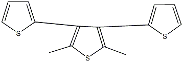 2',5'-dimethyl-2,3':4',2''-terthiophene Struktur