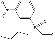 butyl(chloromethyl)(3-nitrophenyl)phosphine oxide Struktur