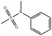 N-methyl-N-phenylmethanesulfonamide Struktur